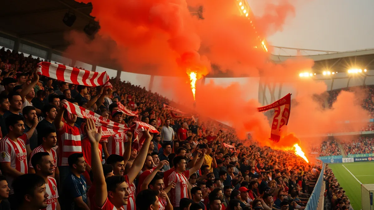 Konyaspor Taraftarının Derbi Atmosferindeki Coşkusu